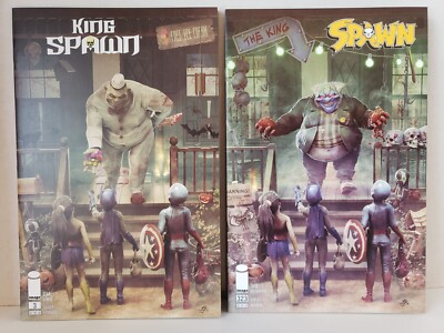 Spawn 323 Spawn #323 + King Spawn #3 (NM+ or 9.6) - Bjorn Barends Halloween ...