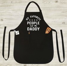 Daddy Funny Apron Dad BBQ Grill Cooking Birthday Fathers Day Gift