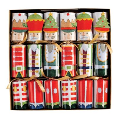 Caspari Marsch der Nussknacker Goldband 6 x 12 Zoll Weihnachtsknacker