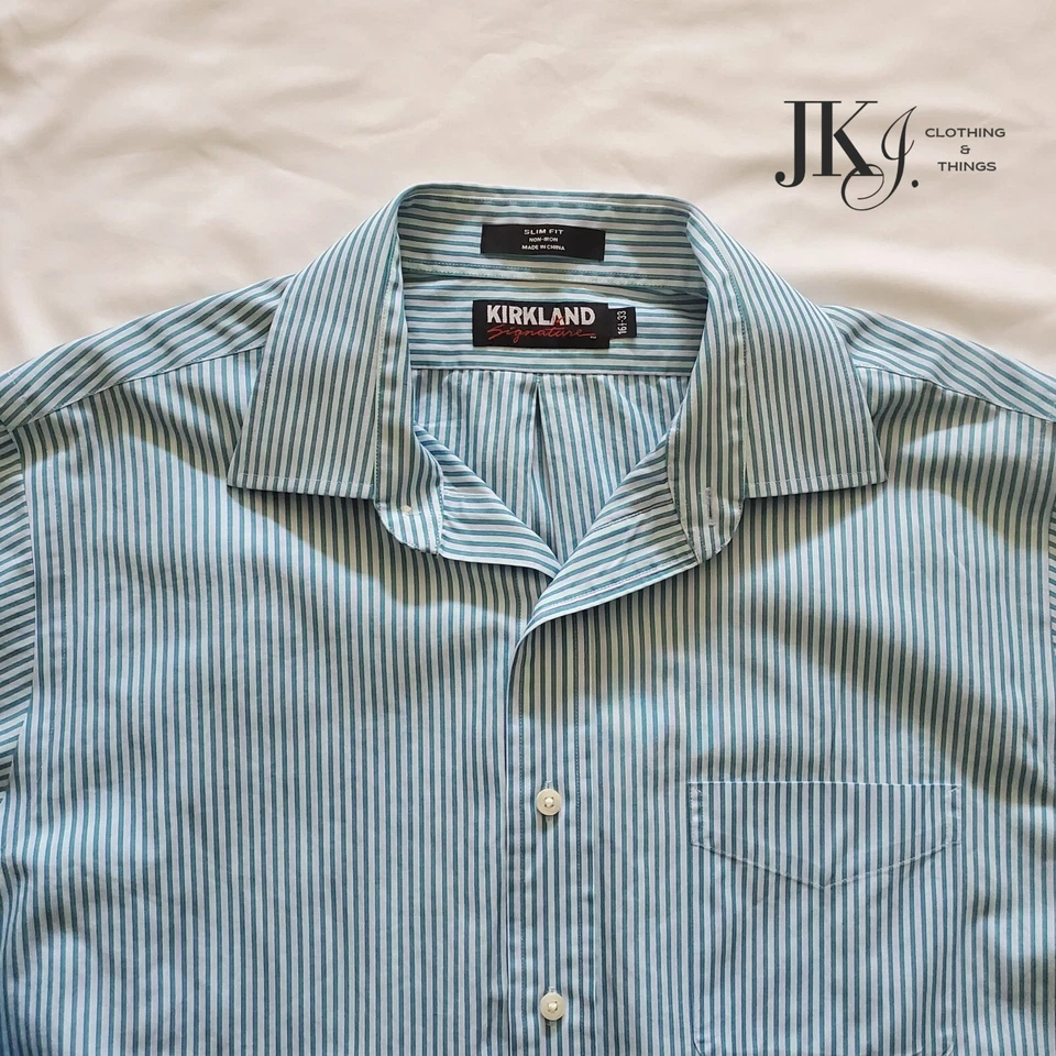 KIRKLAND Signature Men's Button-down Dressy Shirt - Image 4 of 4