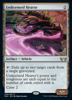 Unlicensed Hearse ~ Streets of New Capenna [ NearMint] [ Magic MTG ]
