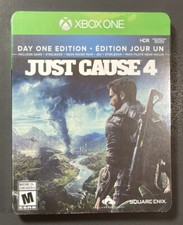 Just Cause 4 Day One Edition Limited STEELBOOK XBOX ONE NEW