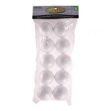 CRAFTS Styrofoam Balls 10PK Case of 28 FREE SHIPPING