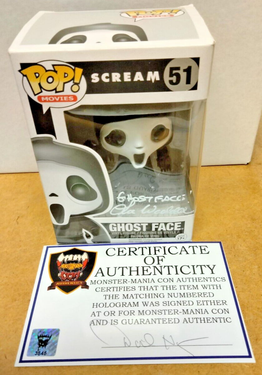 Ghostface Funko pop! # 51 signed by Lee Waddell VHTF Original | eBay
