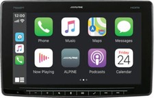 Alpine iLX-F411, Halo 11" Digital Media Receiver w/ CarPlay  Android Auto OB 