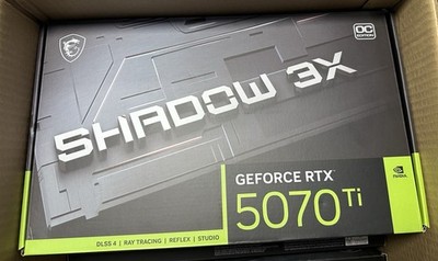MSI GeForce RTX 5070 Ti Shadow 3X OC   16GB GDDR7