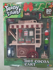 Teeny Tinies Hot Cocoa Cart Mini Food Playset 20 Piece Set