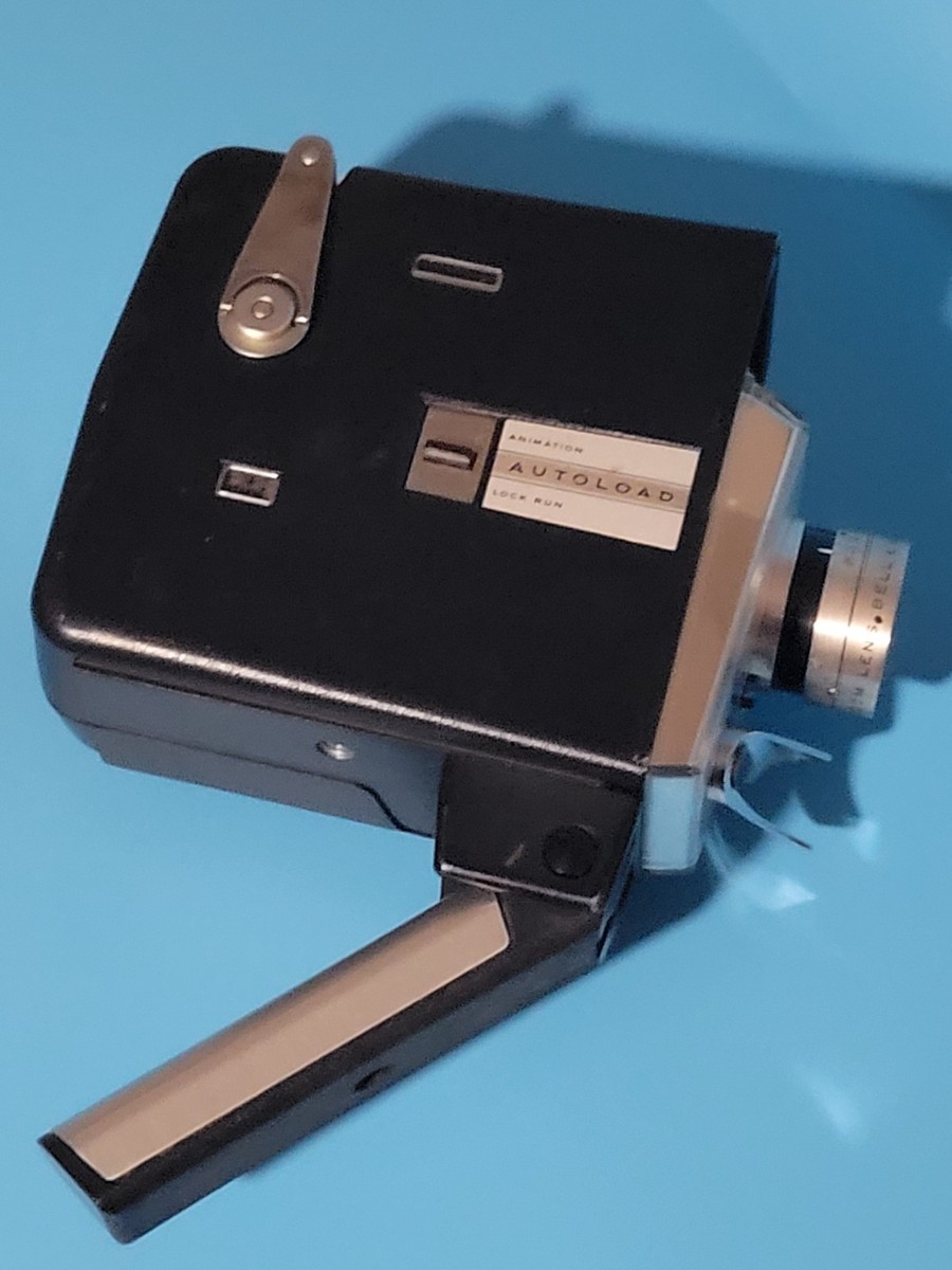 Vintage Bell & Howell 8mm Movie Camera Model 315 PZ- W/Leather
