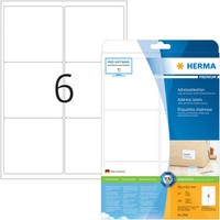 Herma Universal-Etiketten Premium, 99,1 X 93,1 Mm, Weiß 1 Bis 40X Spare Bis 51%