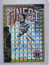 2025-26 Finest Jordan Poole Finest Auto Gold Geometric Refractor /50