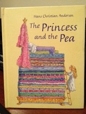 THE PRINCESS AND THE PEA By Hans Christian Andersen - Hardcover **Excellent**