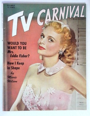 TV Carnival #2 December (1953)-Marie Wilson-Jackie Gleason-Lucille Ball