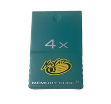 Mad Catz 4X Memory Cube 251 Nintendo GameCube Memory Card TESTED 