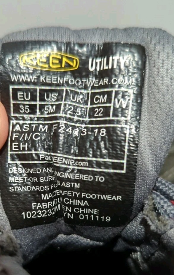 Scarpa da lavoro KEEN Utility donna taglia 5 Atlanta Cool II 2 punta acciaio 1023232