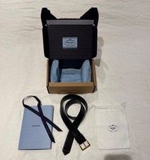 Prada Gürtel, Original, 85cm, Schwarz