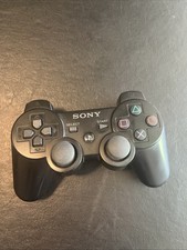 Sony Playstation 3 PS3 Sixaxis DualShock 3 Controller Black Genuine OEM