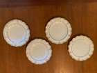 Set Of (4) Royal Crown Derby A1127 "LOMBARDY" 8" Bone China Salad Plates / MINT — photo 1