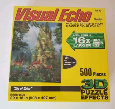 Visual Echo 3D Effects Puzzle  Welcome Beacon New Sealed