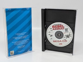 Star Wars: Rebel Assault (Sega CD, 1993) - CIB Complete No Foam Insert