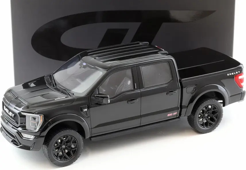 2024 Shelby F-150 Centennial Edition Black In 1:18 scale by GT