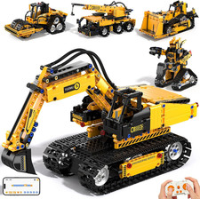 5 in 1 Building Toys STEM Robotics Kit for Kids 6-14, Remote APP Controlled
