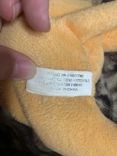 RARE LOOK 2001 Fruits Basket Kyo Cat Anime Plush Vintage Cat HTF Laying Down - Picture 7 of 7