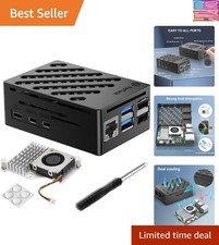 Accessories Kit for Raspberry Pi 5 Case with Active Cooler Compatible with Pi...