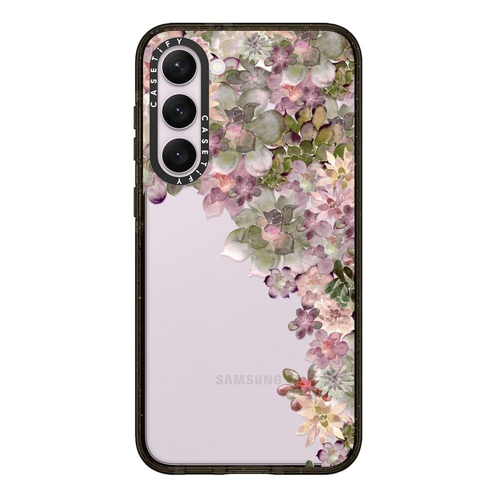 CASETiFY Impact Case for Samsung Galaxy S23+ - My Succulent Garden Rose By Monik
