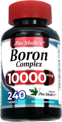 Lab Boron 10 mg 240 Serving Boron Supplement for Men Ultra high 3,5 Day Deliverd