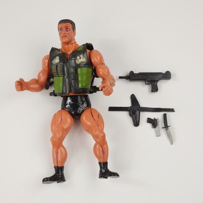 Commando 7'' Action Figure Matrix Diamond Toymakers 1985 Arnold Near Complete Vtg