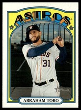 2021 Topps Heritage Abraham Toro Houston Astros #349