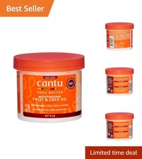 Moisturizing Shea Butter Gel for Curls - 13oz of Frizz Control Nourishment