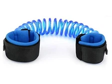  Anti Lost Wrist Link, Toddler Leash Kid Leashes Babies Wrist Safety Blue