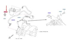 Nissan Juke F15 Kraftstofffilter A640000Q0KVA NEU ORIGINAL