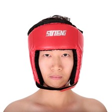 Copricapo allenamento boxe protezione testa arti marziali calcio sparring casco ingranaggio UMKK