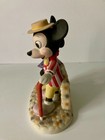 Vintage 1980s Walt Disney Porcelain Figurine of Mickey & Minnie Mouse — photo 5