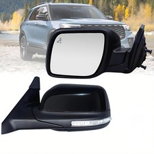 Driver Side Mirror Compatible with Ford Explorer 2011-2019 with Blind Spot Light