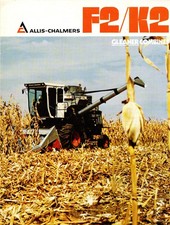 ALLIS-CHALMERS F2 K2 COMBINES  BROCHURE