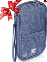 Boacay Reisepass Tasche Mit Rfid, Reiseunterlagen Organizer FüR Damen &Amp;