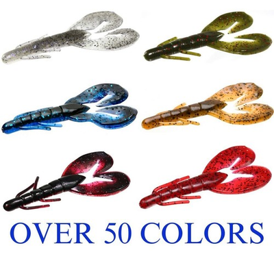 #ad #ad Zoom Super Speed Craw Model 089 Bait Soft Plastic Fishing Lure 4quot; 8 Pack $12.81