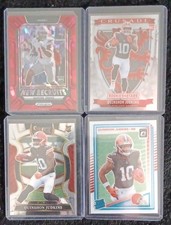 Panini Quinshon Judkins Rookie Card Lot 4 Prizm Draft Picks Select Optic Browns