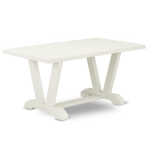 V026MZ015-5 5-Piece Dining Room Set Contains a Dining Table and 4 Baby Blue... - Picture 7 of 8