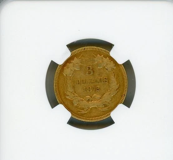 1872 GOLD INDIAN PRINCESS $3 VF 25 NGC - Image 4 of 4