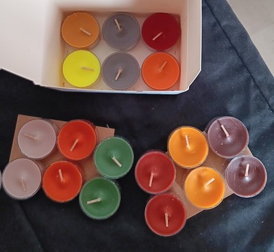 PartyLite 18-teilige Teelichtbox = 11 verschiedene Herbst-Düfte s. Text NEU OVP*