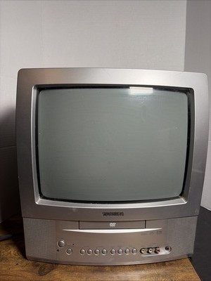 Vintage Toshiba MD13P1 CRT Combo TV 13'' - Tested Retro Gaming