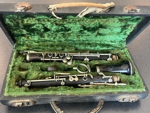 Antique Rudolf Wurlitzer CO Wooden Oboe | Sold As-Is