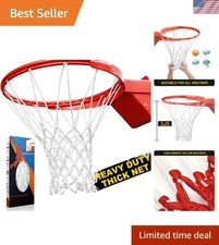 Basketball Net Replacement Heavy Duty All Weather Indoor Outdoor 12 Loops
