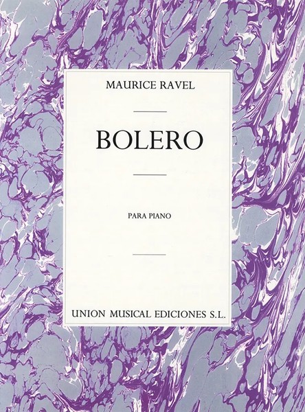 Maurice Ravel: Bolero For Piano Solo | Maurice Ravel | Englisch | Taschenbuch-image