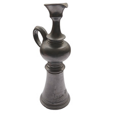 Jean Marais - Vase - Noir lustré - 1970's - Vallauris