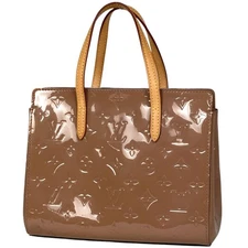 Louis Vuitton Catallina BB Tote Bag Monogram Vernis Rose Velours M90015 #BS2066